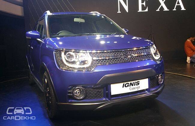 Maruti Ignis推出推动到2017年?
