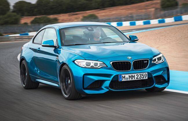 新的BMW M2轿跑车在4.3秒内冲刺至100km ／ h